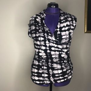 NWT CHAUS NY Blouse Size M